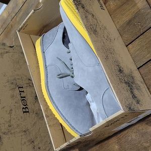 Born Grey Casual Dress Shoes Men's 11